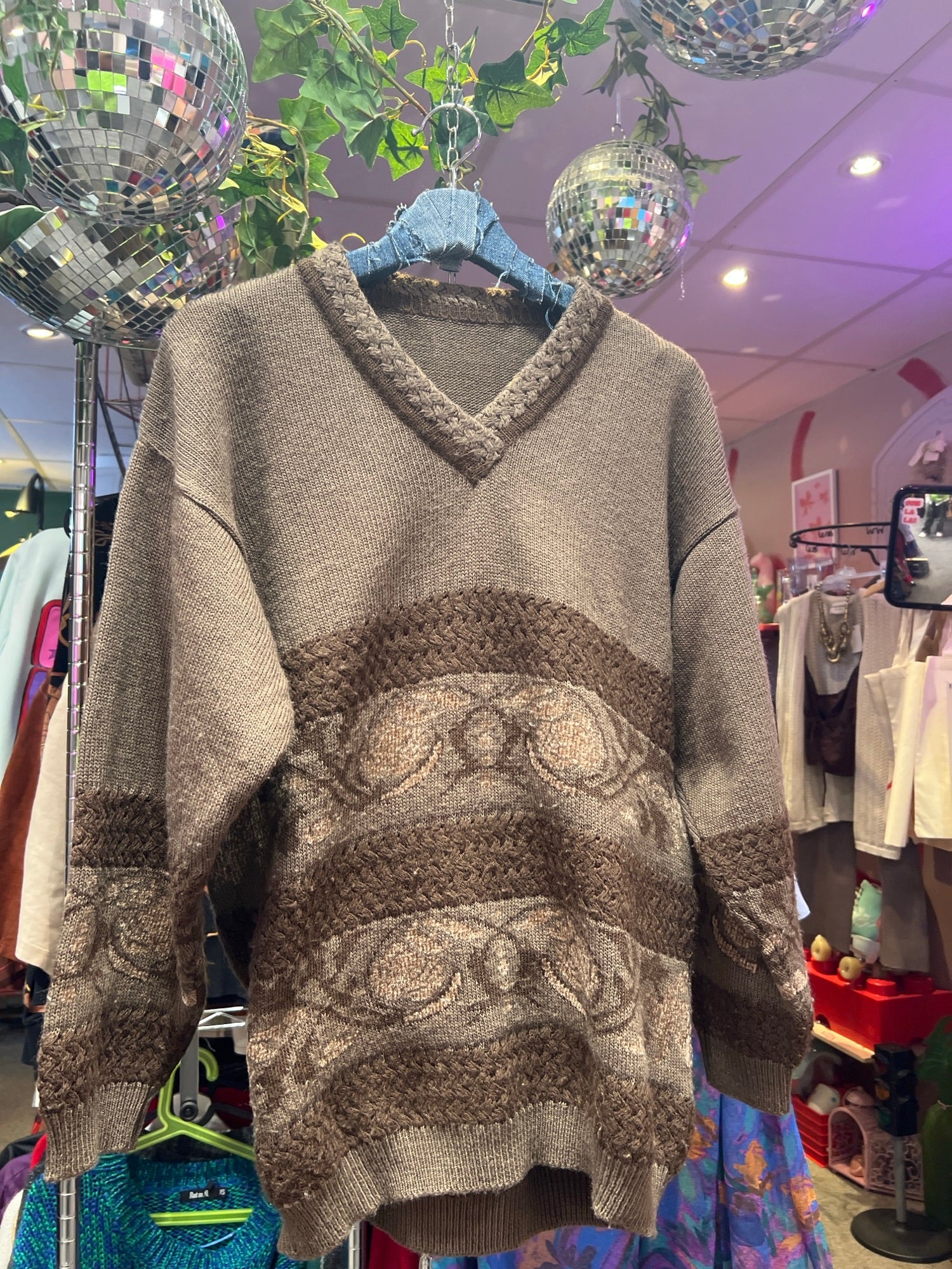 Vintage sweater 50% wool FPWR