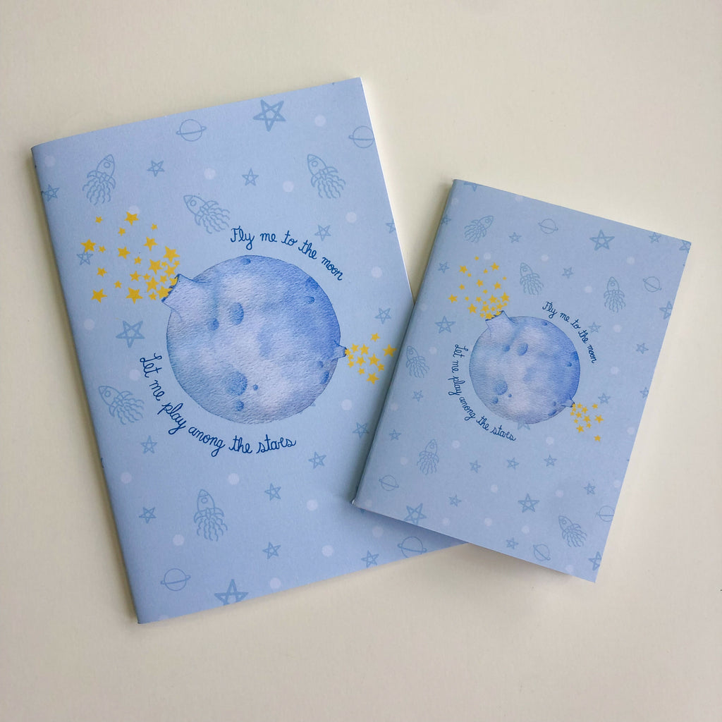 Fly me to the moon NOTEBOOK