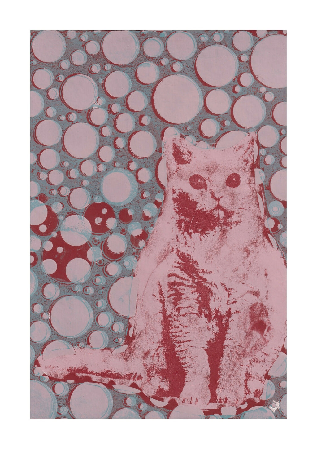 A4 print - cat #009