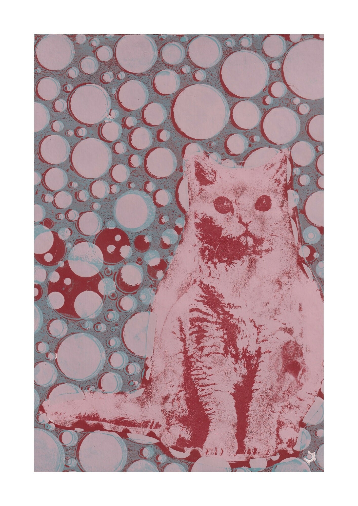A4 print - cat #009