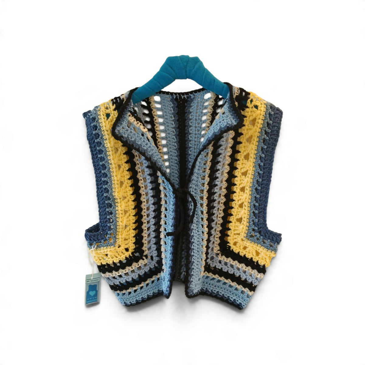 Open vest in crochet (M/L)