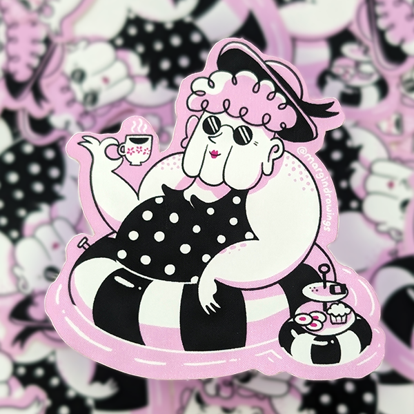 Påtår sticker | margindrawings