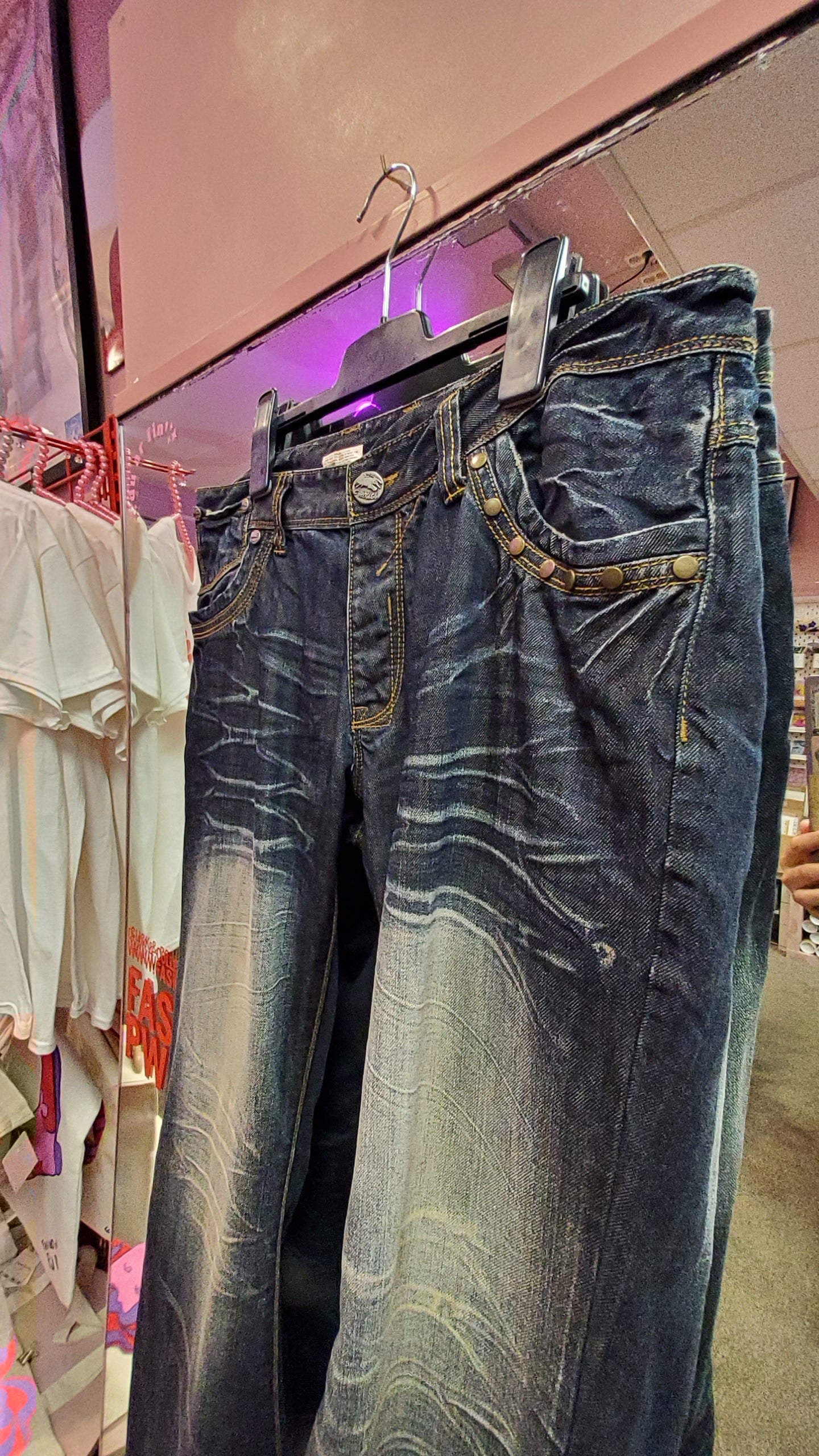 Y2k vibes studs pants