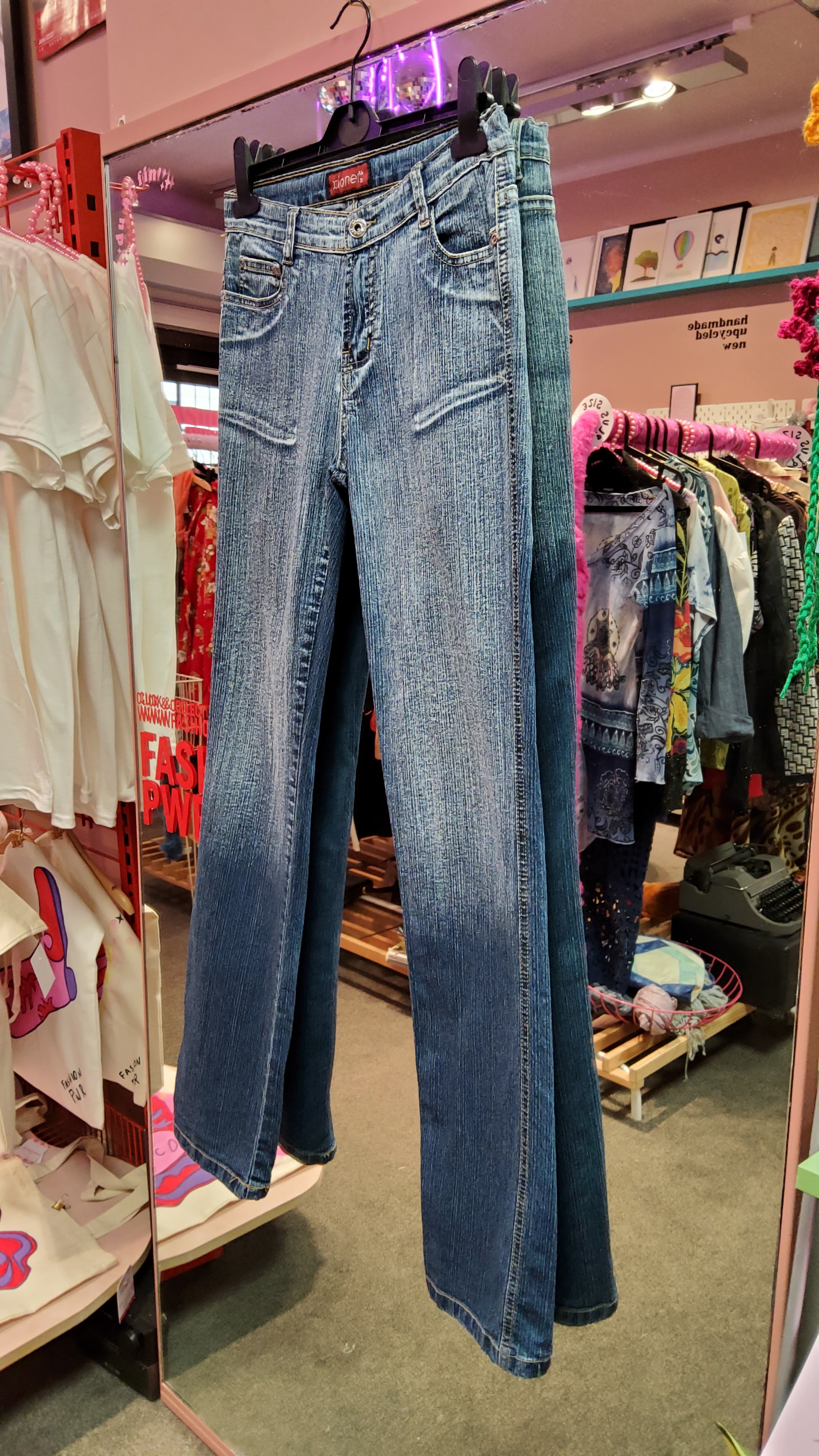 Washed out pants
