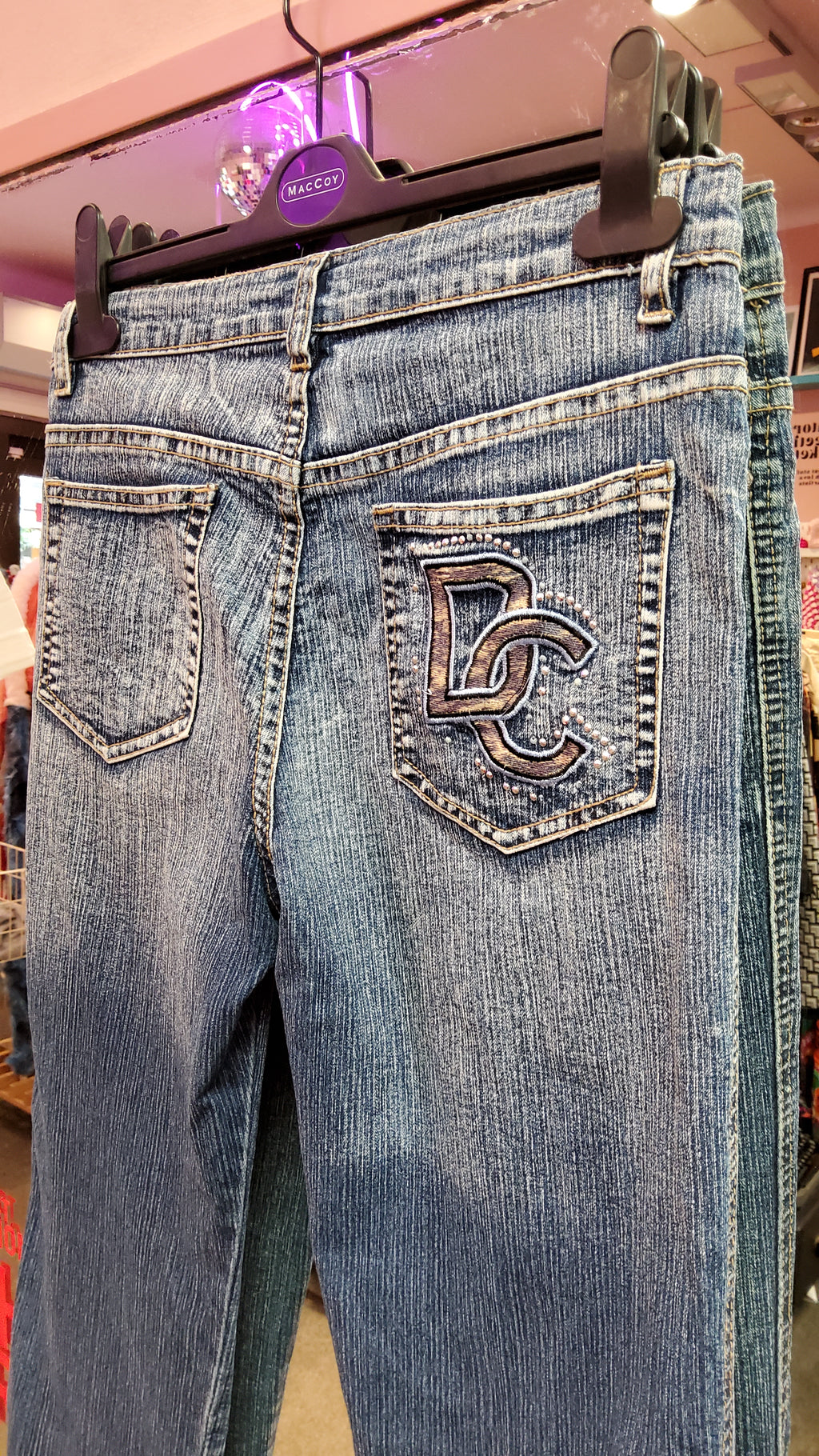 Washed out pants