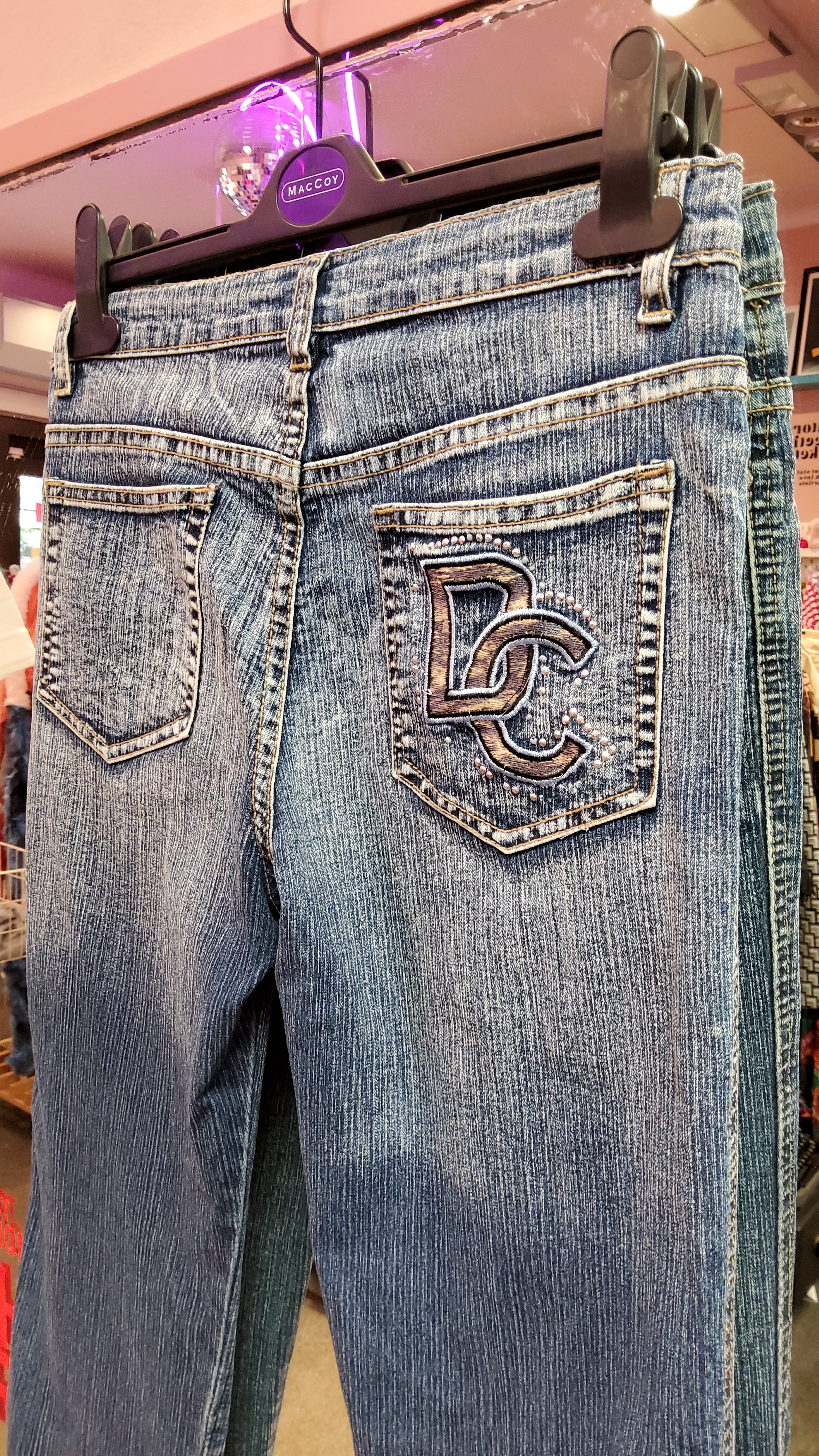 Washed out pants