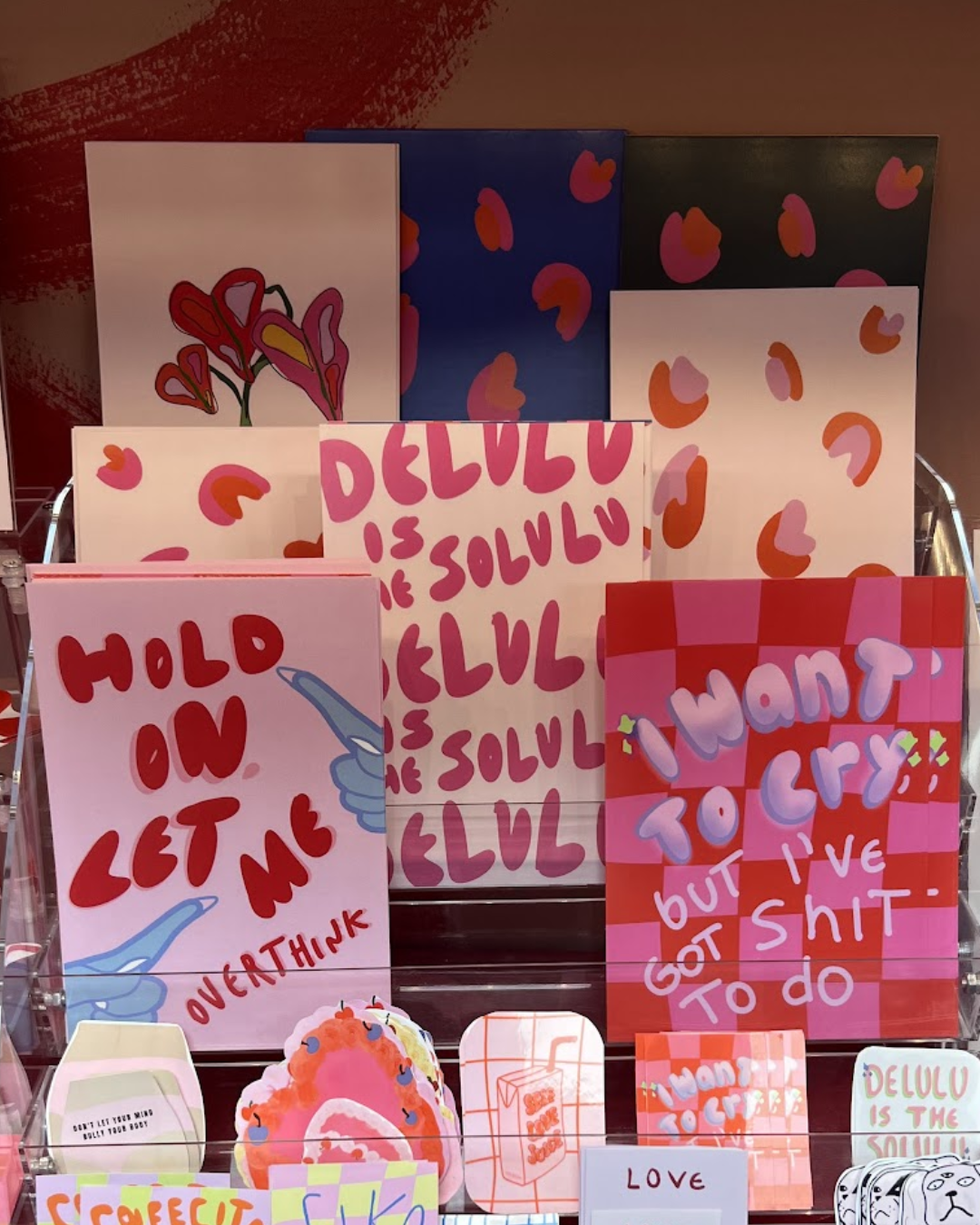 I want to cry but I've got shit to do Poster & Postcard